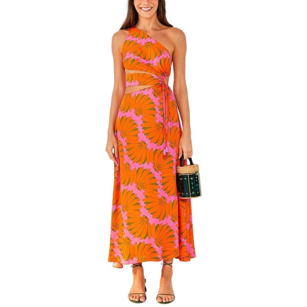 Farm Rio Womens Midi Dress